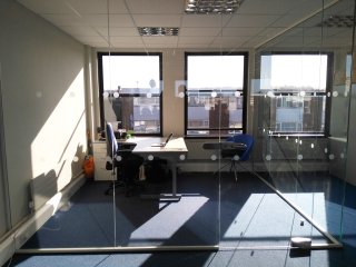 Shelley Capitol Management (Borehamwood, Hertfordshire): Glazed Corner Room and In-line Wall