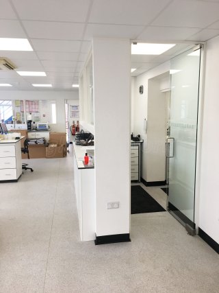 Comma Oil & Chemicals Ltd (Gravesend, Kent): Glass Doors