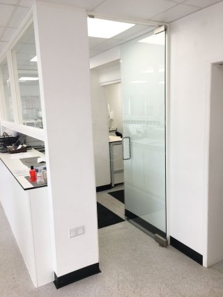 Comma Oil & Chemicals Ltd (Gravesend, Kent): Glass Doors