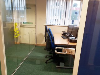 Kent Enterprise Trust (Herne Bay, Kent): Glass Office Walls and Door