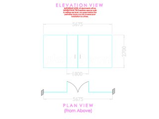 P J Spillings Ltd (Norwich, Norfolk): Glass Partition With Double Doors