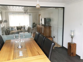 Domestic Installation (Stockton on Tees, County Durham): Residential Glass Partition Wall And Frameless Door