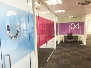 Togel Contractors Ltd (Civic Quarter, Leeds): Glass Partition Walls With Doors