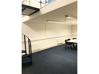 Sinewave Energy Solutions (Baydon, Wiltshire): Glass Office Partition With Glass Door