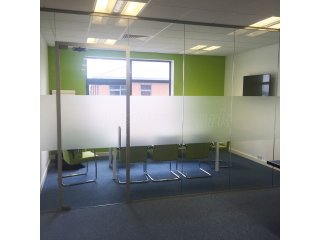Healthy Performance (Southam, Warwickshire): Inline Glass Office Partitions