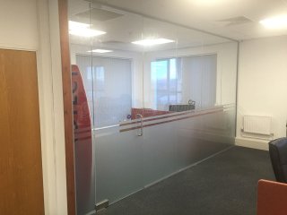 EXA Networks (Bradford, West Yorkshire): Glass Partitions