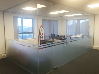 EXA Networks (Bradford, West Yorkshire): Glass Partitions