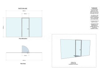 Ocean Blue Software Ltd (Brislington, Bristol): Glass Screen Partition and Door