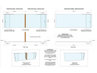 Ultima furniture Systems Ltd (Pontefract, West Yorkshire): Internal Glass Sliding Doors