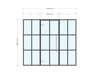 Domestic Project (Oxsted, Surrey): T-Bar Using Soundproofed Acoustic Laminated Glass