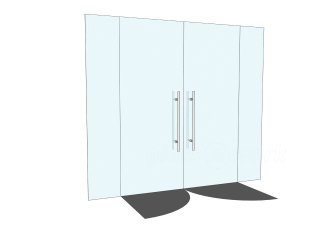 Greenslade Taylor Hunt (Barnstaple, Devon): Toughened Glass Double Doors