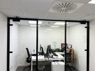 Hart Shoreditch Hotel London (Shoreditch, London): Acoustic Glass Office Partitions