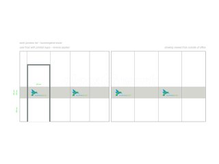 Hummingbird Travel (Brent, London): Corner Glass Meeting Room With Black Track