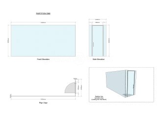 Hexopay (Darlington, County Durham): Toughened Glazed Corner Room Office