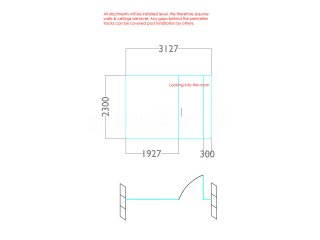 Hoban Design (Wimbledon, London): Glass Wall With Door