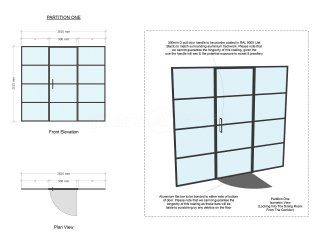 Creative Home Cinema Ltd (Ferndown, Dorset): Black Slimline T-Bar Acoustic Glazing With Black Frame