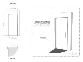 iLaw Solicitors Ltd (Blackfriars, London): Standalone Frameless Glass Office Doors
