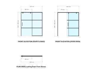 Domestic Project (Liss, Hampshire): T-Bar Glass Sliding Door and Side Panel