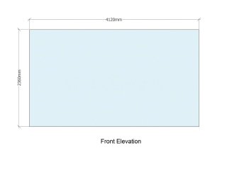 infiLED (Melksham, Wiltshire): Acoustic Double Glazed Separating Partition Wall [With Soundproofing]