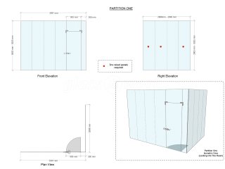 Integra Telecommunications Ltd (Rayleigh, Essex): Frameless Glass Corner Room Workspace