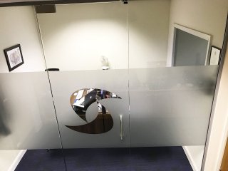 One Step Solutions LLP (Huntingdon, Cambridgeshire): Small Glass Partition And Glass Door