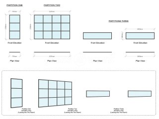 Domestic Project (Southwark, London): Mezzanine T-Bar Industrial Style Glazing With Black Frame