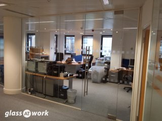 Investment Company (Westminster, London): Office Partitioning