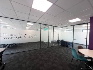 iungo Solutions (Harbourside, Bristol): Acoustic Glass Office Partitions