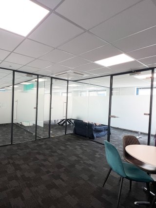 iungo Solutions (Harbourside, Bristol): Acoustic Glass Office Partitions