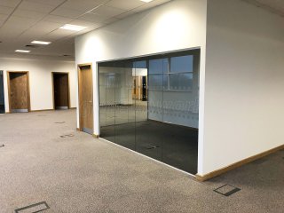 JH Johnson Shopfitters Ltd (Peterlee, County Durham): Commercial Workspace Glass Office Fit-out