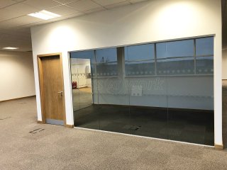 JH Johnson Shopfitters Ltd (Peterlee, County Durham): Commercial Workspace Glass Office Fit-out