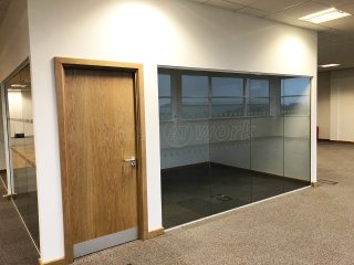 JH Johnson Shopfitters Ltd (Peterlee, County Durham): Commercial Workspace Glass Office Fit-out
