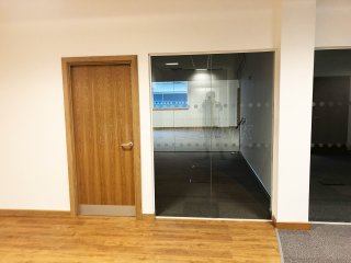 JH Johnson Shopfitters Ltd (Peterlee, County Durham): Commercial Workspace Glass Office Fit-out