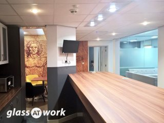 Queen Elizabeth Hospital (King's Lynn, Norfolk): Glass Partitioning