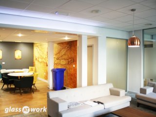 Queen Elizabeth Hospital (King's Lynn, Norfolk): Glass Partitioning