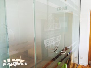Junior Tennis Centre (Sutton, London): Glass Office Partitioning