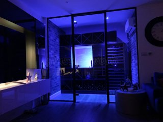 Residential Project (Fleet, Hampshire): Made to Measure Glass Wine Room