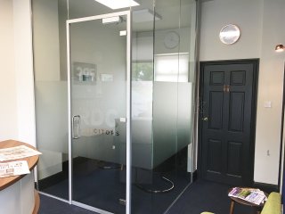 RDC Solicitors (Ilkley, West Yorkshire): Laminated Acoustic Glass Office Pod