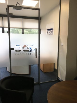 RDC Solicitors (Ilkley, West Yorkshire): Laminated Acoustic Glass Office Pod