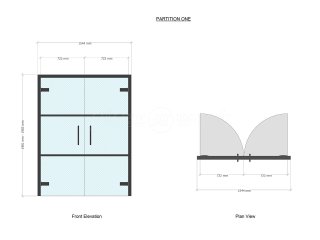 Domestic Project (Mansfield, Nottinghamshire): T-Bar Panelled Glass Walls and Doors in the Heritage-Style