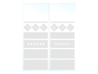 National Design Consultancy (Morley, Leeds): Open Ended Glass Partition / Glass Office Divider