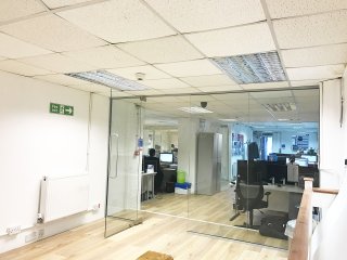 Digital Results (Clerkenwell, London): Glass Office Partition