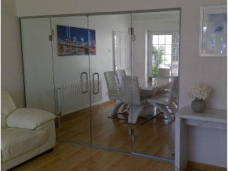 Domestic Project (Hull, East Riding of Yorkshire): Frameless Glass Partition