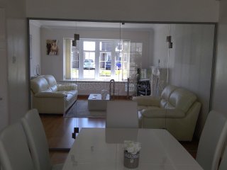 Domestic Project (Hull, East Riding of Yorkshire): Frameless Glass Partition