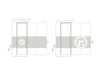 Blacks Visual Merchandising Ltd (Mayfair, London): Laminated Acoustic Glass With Framed Door [Basalt grey RAL 7012]