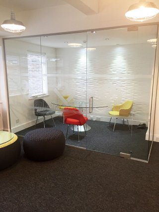 Mortgage Business (Brentwood, Essex): Glass Office Partitioning