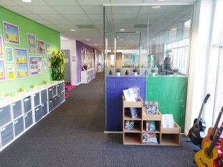 North Star Community Trust (Enfield, London): Frameless Glass Office Cubicles