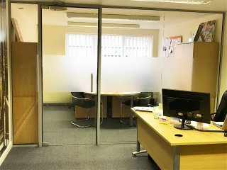 Glowcroft Ltd (Ipswich, Suffolk): Acoustic Glass Office Wall (aka Soundproof Glass Partition)
