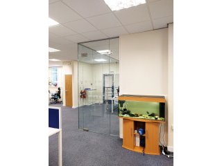 Vulcan Seals (Ecclesall, Sheffield): Toughened Glass Office Partitions