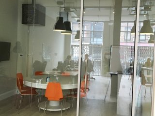 Open Room Events (Ealing, London): Laminated Acoustic Partitioning